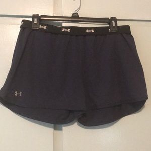 Navy blue Under Armour shorts
